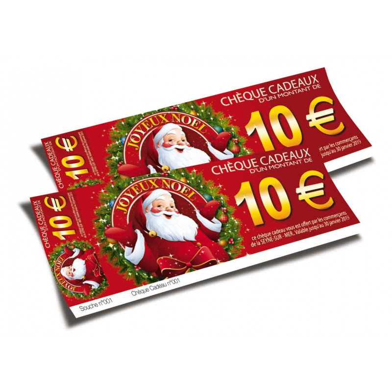  Carte cadeau  - Email - Père Noël et banderole: Gift  Cards