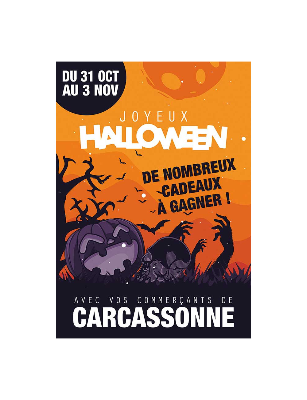 Affiches A3 (30x42 cm) Halloween 2