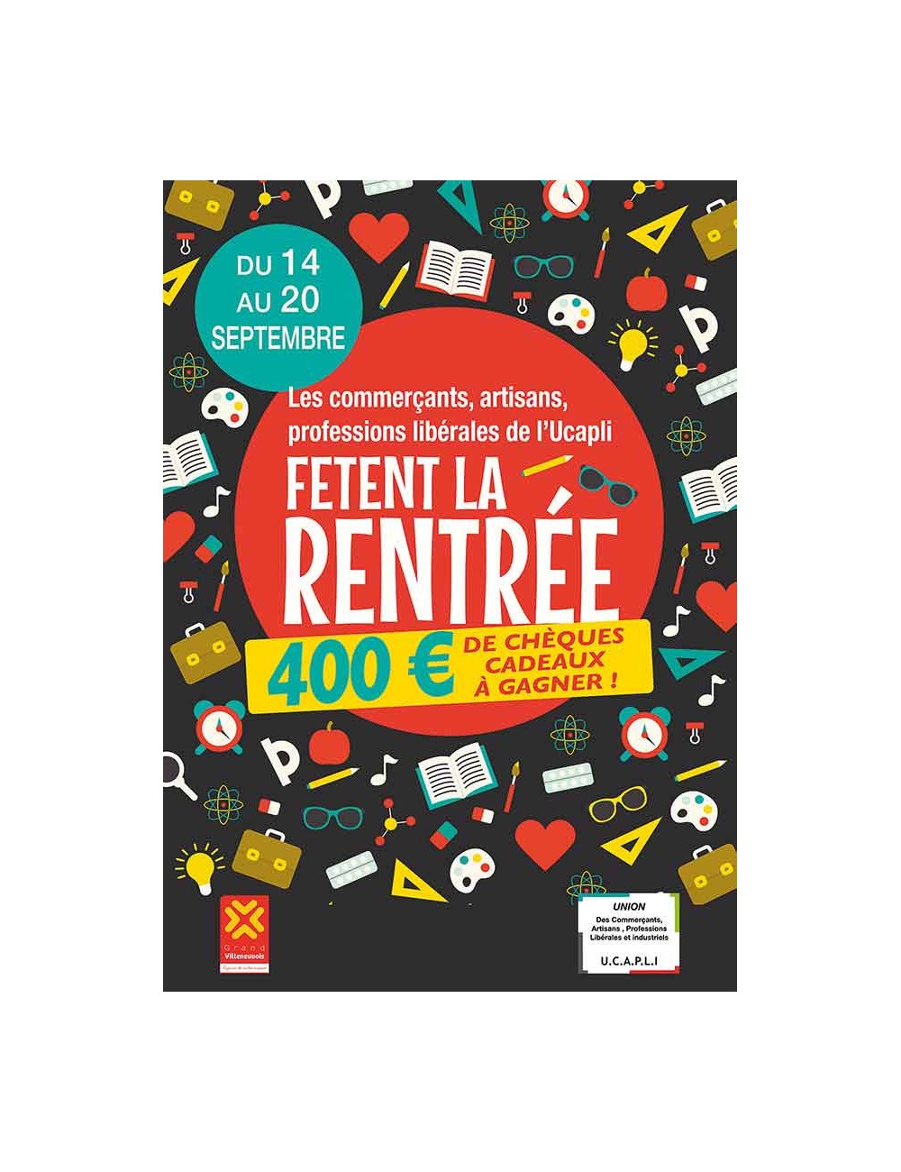 Affiches A2 (42x59,4 cm) Fête de la Rentrée