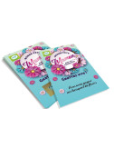 Cartes à gratter personnalisées "Label" Bonne Fête Maman fleur rose