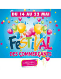 Tickets de tombola 10x10 Festival des commerçants