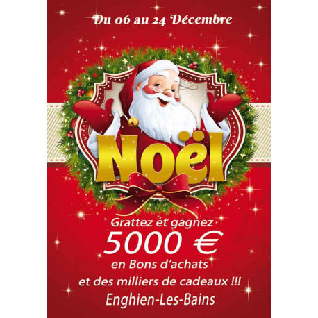 Affiches A2 (42x59,4 cm) Noël Santa Claus