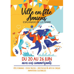 Affiches A2 (42x59,4 cm) Ville en fête