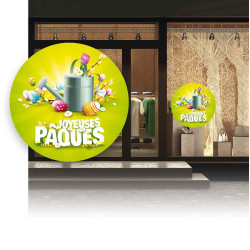 Stickers vitrine 40x40 cm