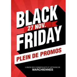 Affiches A2 (42x59,4 cm) Black Friday