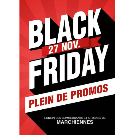 Affiches A2 (42x59,4 cm) Black Friday