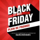 Stickers vitrine 40x40 cm Black Friday