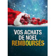 Affiches A2 (42x59,4 cm) NOEL ACHAT REMBOURSE